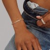 Tennis Bracelet for Women, 14K Gold Plated Cubic Zirconia Adjustable Slider Bracelets Trendy Jewelry Gift - 2 of 4