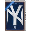 Trends International MLB New York Yankees - Logo 25 Framed Wall Poster Prints - 3 of 4