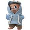 Doll Clothes Superstore Blue Hooded Sweatshirt for 17.5 cm Labubu Dolls – Sitting & Standing Styles - 2 of 4