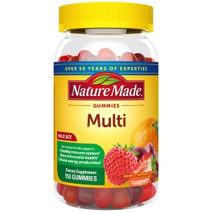 Nature Made Multivitamin Gummies - Orange, Cherry & Mixed Berry - 150ct - 1 of 4