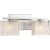 Quoizel Lighting Westcap 2 - Light Vanity in  Brushed Nickel - 2 of 3