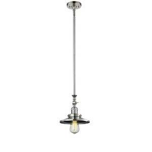 Innovations Lighting Railroad 1 - Light Pendant in  Polished Nickel - 1 of 1