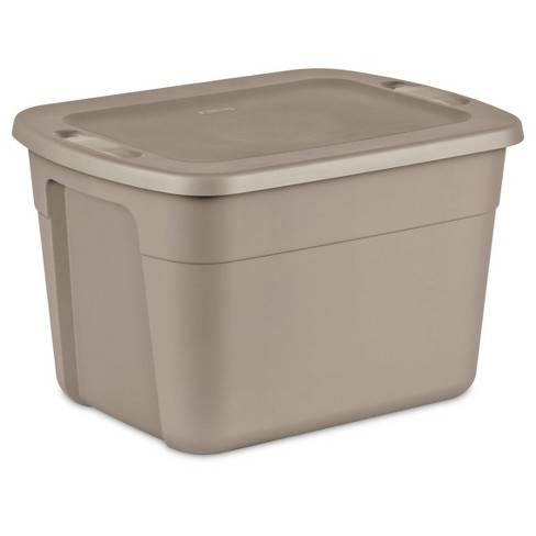 Sterilite 18 Gal Storage Tote Hazelwood