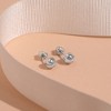 Girls' Polished Baseball Screw Back Sterling Silver Earrings - In Season Jewelry - 4 of 4