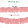 Unique Bargains Polyester Boho Durable Multipurpose Tassel Fringe Trim 27 Yards 1 Inch 1 Pc - 3 of 4