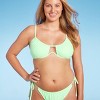 Women's Tunneled Underwire Bikini Top - Wild Fable™ Light Green - image 4 of 4