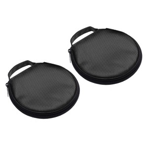 Unique Bargains Waterproof Portable DVD Storage Cases 2 Pcs - 1 of 4
