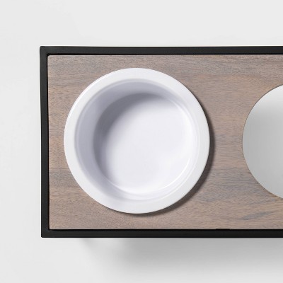 elevated dog bowls target