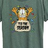 Women's - Garfield - Tis Season Short Sleeve Graphic T-Shirt - 2 of 4