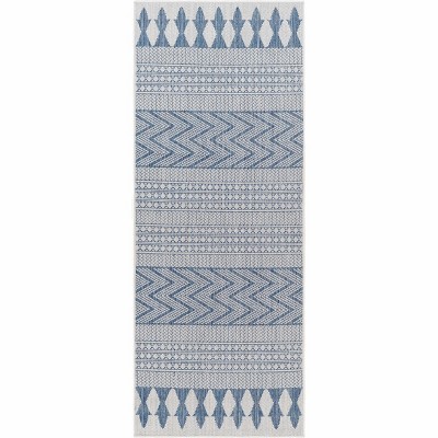 Hauteloom Asif Blue & Gray Area Rug