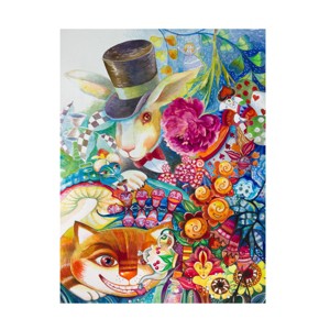 Trademark Fine Art -Oxana Ziaka 'Alice In Wonderland' Canvas Art - 1 of 4