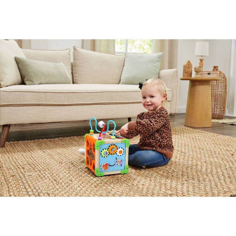 LeapFrog Touch &#38; Learn Wooden Activity Cube, 5 of 10