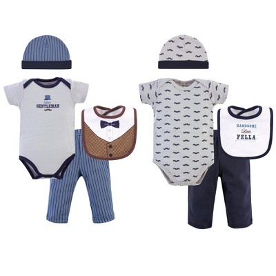 Little Treasure Baby Boy Boxed Gift Set, Handsome Fella, 0-6 Months
