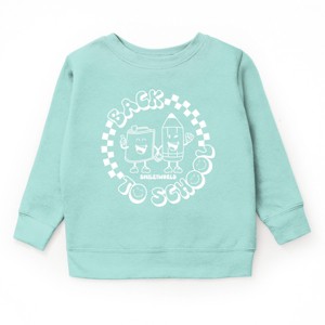 The Juniper Shop SmileyWorld Back To School Checkered Circle  Youth Sweatshirt - 1 of 4