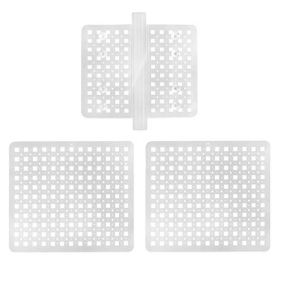 The Lakeside Collection Set of 2 Sink Mats