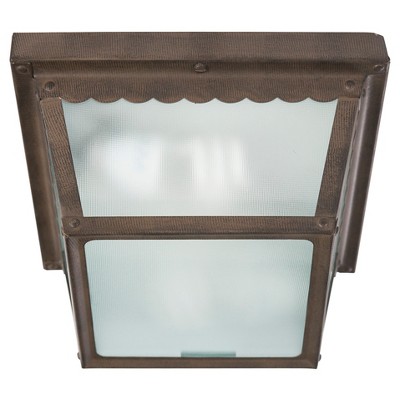 Yosemite Two Lights Exterior Lighting Dark Brown