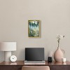 Art Remedy Green Moss Monet Garden Green Abstract Wall Art Framed - 2 of 4