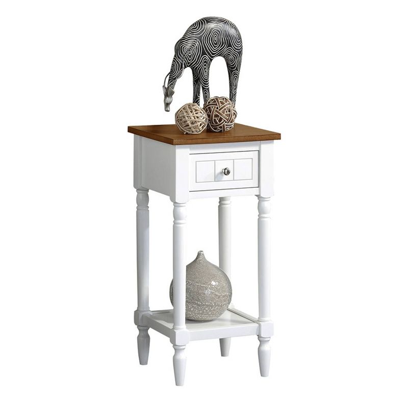 Breighton Home Provencal Countryside Mia Petite Accent Table with Drawer and Shelves, 4 of 11