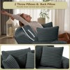 Dolonm 66" Deep-seated Armchair Recliner, Compressed Boneless Modern Sofa, Corduroy,No Assembly,for Living Room and Bedroom - 4 of 4