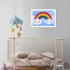 21" x 15" Rainbow Clouds Nature and Landscape Framed Art Print - Wynwood Studio: Modern Home Decor - 4 of 4