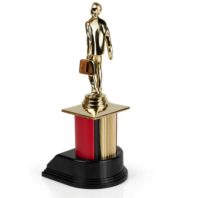 Surreal Entertainment The Office Dundie Award Replica With 6 Interchangeable Plates | 8 Inches Tall, 2 of 8