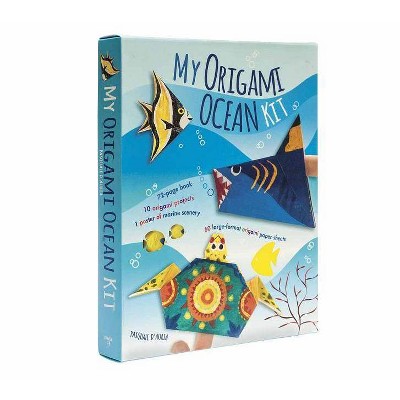 My Origami Ocean Kit - by  Pasquale D'Auria (Hardcover)