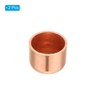 Unique Bargains Solder Connection Air Conditioner Sweat Plug Copper Pipe End Caps Rose Gold - 3 of 4