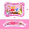 LotFancy Tummy Time Mat, Inflatable Baby Water Play Mat for Infants, Toddler 3 to 12 Months, Pink - 3 of 4