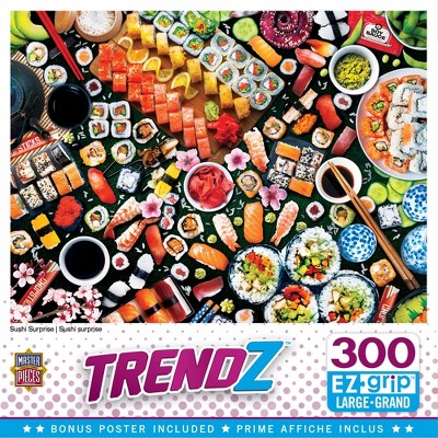 MasterPieces Trendz - Sushi Surprise 300 Piece EZ Grip Jigsaw Puzzle