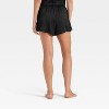 Women's Lace Trim Satin Pajama Shorts - Auden™ - 2 of 4
