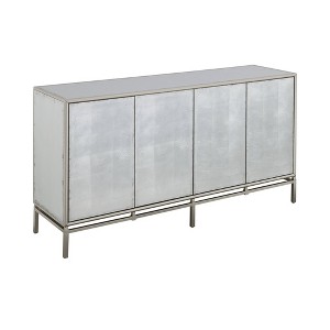 Treasure Trove Accents 4 Door Credenza Glass - 1 of 4