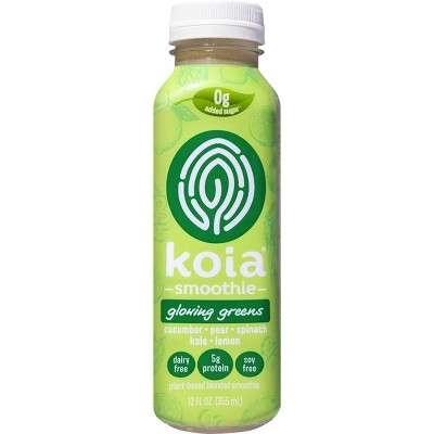 Koia Glowing Greens Smoothie - 12 fl oz