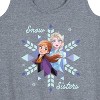 Women's - Frozen 2 - Snow Sisters Graphic Racerback Tank - 2 of 4