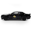 2020 Dodge Challenger SRT Hellcat "Texas Department of Public Safety" Black and White 1/64 Diecast Model Car by Greenlight - 2 of 4