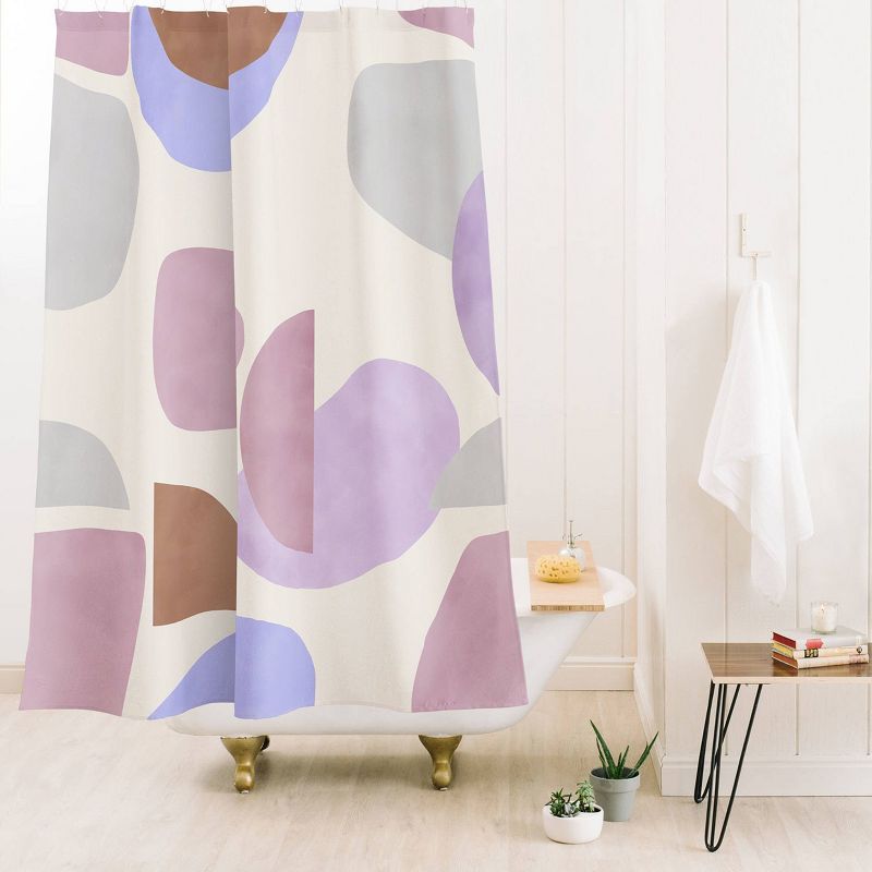 Geometric Shapes 78G Shower Curtain - Deny Designs, 3 of 5