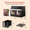 12QT Large Dual Basket Air Fryer with Technology 10-in-1 Functions, 2 Independent 6QT Baskets, Easy-Clean View Window & Dishwasher Safe Baskets - 3 of 4