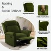 Lyngins Modern Upholstered Recliner Chair with Wing Back & Footrest,Armchair Accent Chair for Living Room,Bedroom - 3 of 4