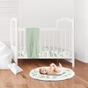 Sweet Jojo Designs Girl Baby Tummy Time Playmat Botanical Green and White - 2 of 4