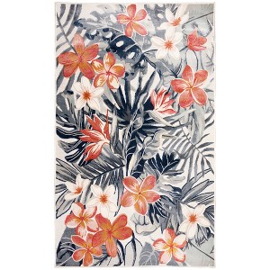 Liora Manne Canyon Floral Indoor/Outdoor Rug.. - 1 of 4