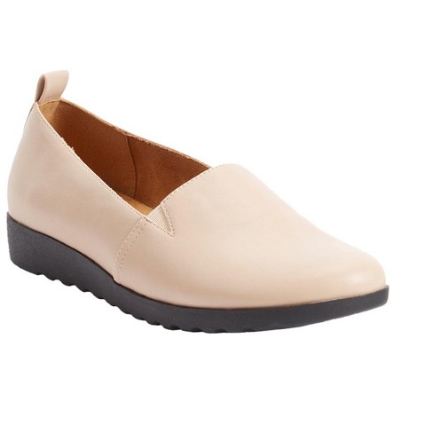 Comfortview Wide Width June Flat Women's Slip-On