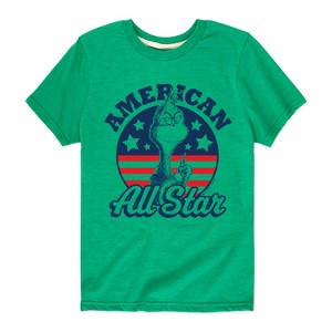 Boys' - Dr. Seuss - The Grinch America's Favorite Mean One Short Sleeve Graphic T-Shirt - 1 of 4