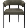 Meridian Furniture,Malin Boucle Fabric Dining Chair, Set of 2 - 2 of 4