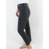 Women's High Rise Straight Leg Jeans - mica denim - 3 of 4