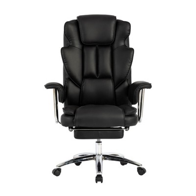 NicBex High Back Large Ergonomic Reclining Office Chair with Footrest for Home Office Work Study