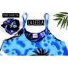 LA LEELA Women's Vacay Holiday Summer Beachwear Sleeveless Casual Spaghetti Strap Nightgown Slip Beach Dress - 4 of 4
