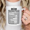 Mom Nutrition Facts Mug, Birthday Gift (Non-Custom Only)| OrnamentallyYou - 3 of 4