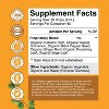 Organic Turmeric Liquid Drops for Adults, Turmeric Curcumin + Black Pepper, Cinnamon & Ginger, Joint Pain, Mobility & Inflammation, Nature's Craft 2oz - 3 of 4