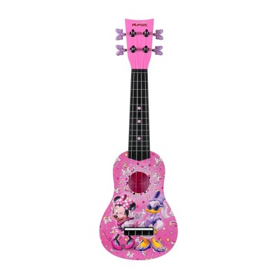 First Act Disney Minnie Mouse , Multicolor 4fdss &?Plastic Ukulele mini Guitar 