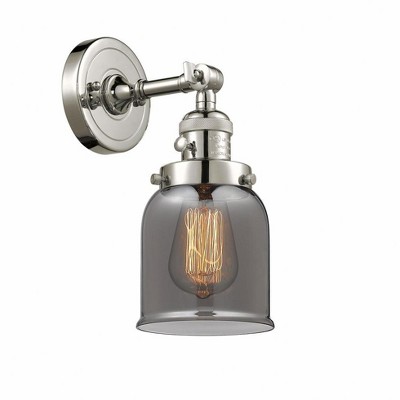 Bell - 1 Light Wall Sconce In Industrial Style-10 Inches Tall and 5 Inches Wide