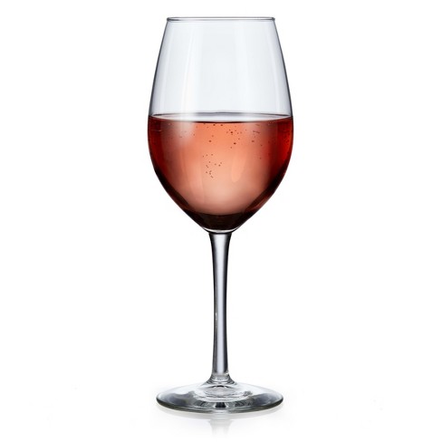 Libbey Vina Tall Wine Glasses, 16-ounce, Set of 12